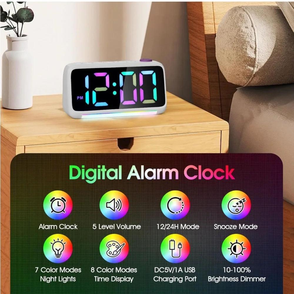 Digital alarm clock